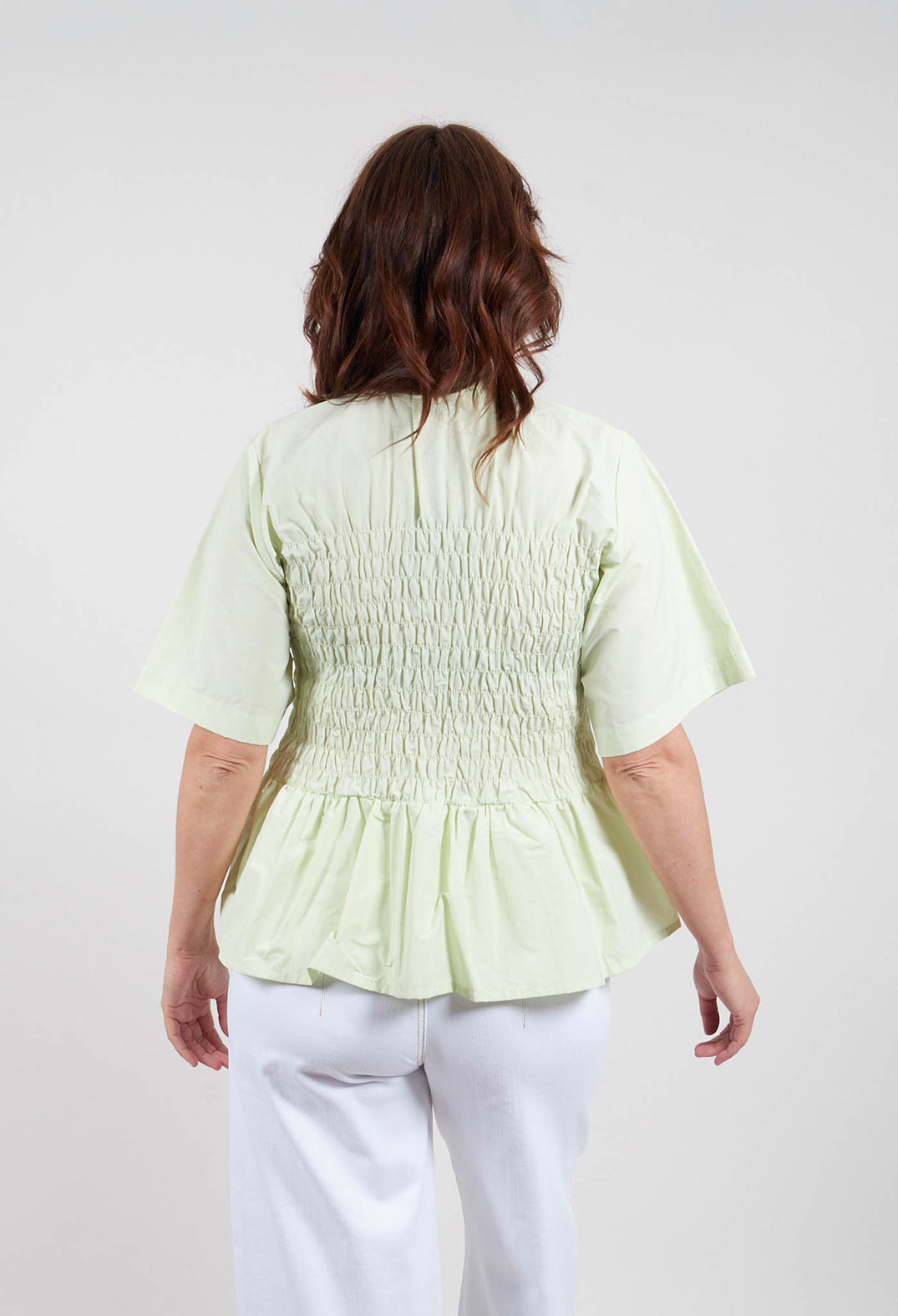 Fukkura Blouse in Green