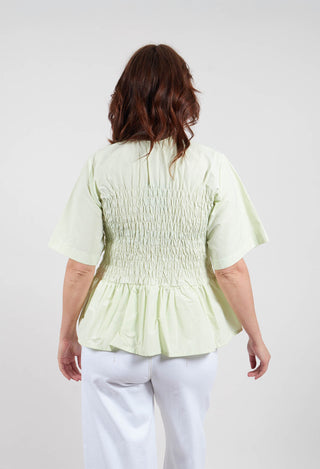 Fukkura Blouse in Green