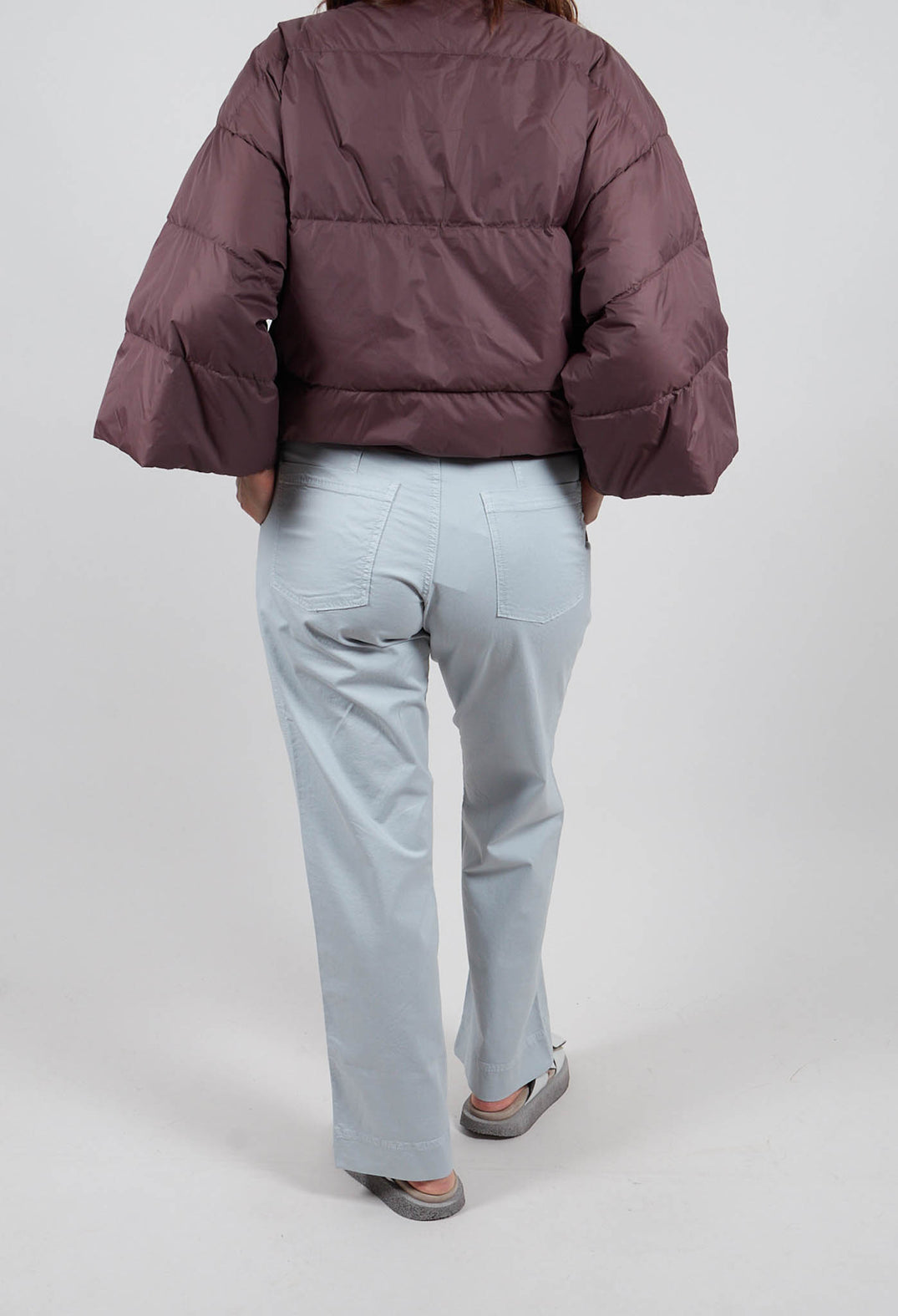 Kihon Long Straight Pants in Grey