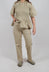 Kihon Long Straight Pants in Beige