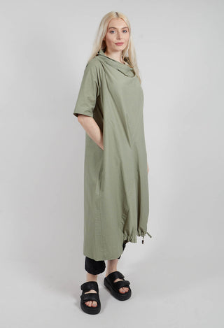 Asymmetric Tunic in Green