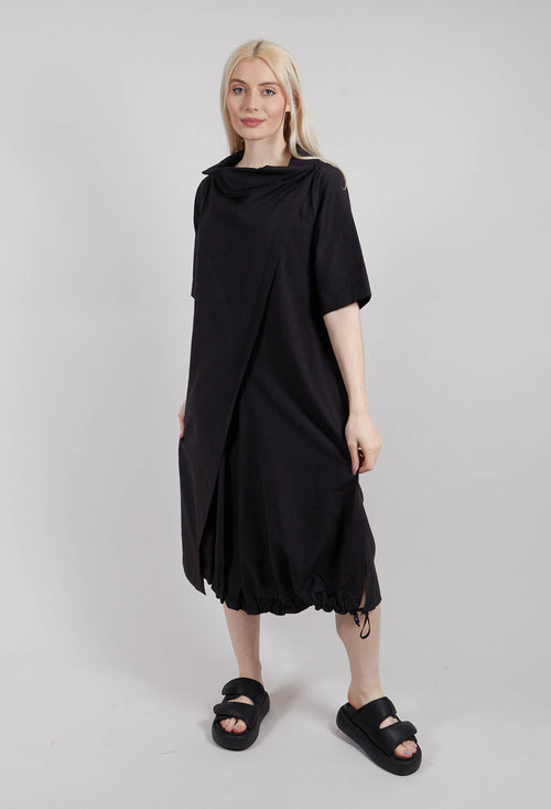 Asymmetric Tunic in Black