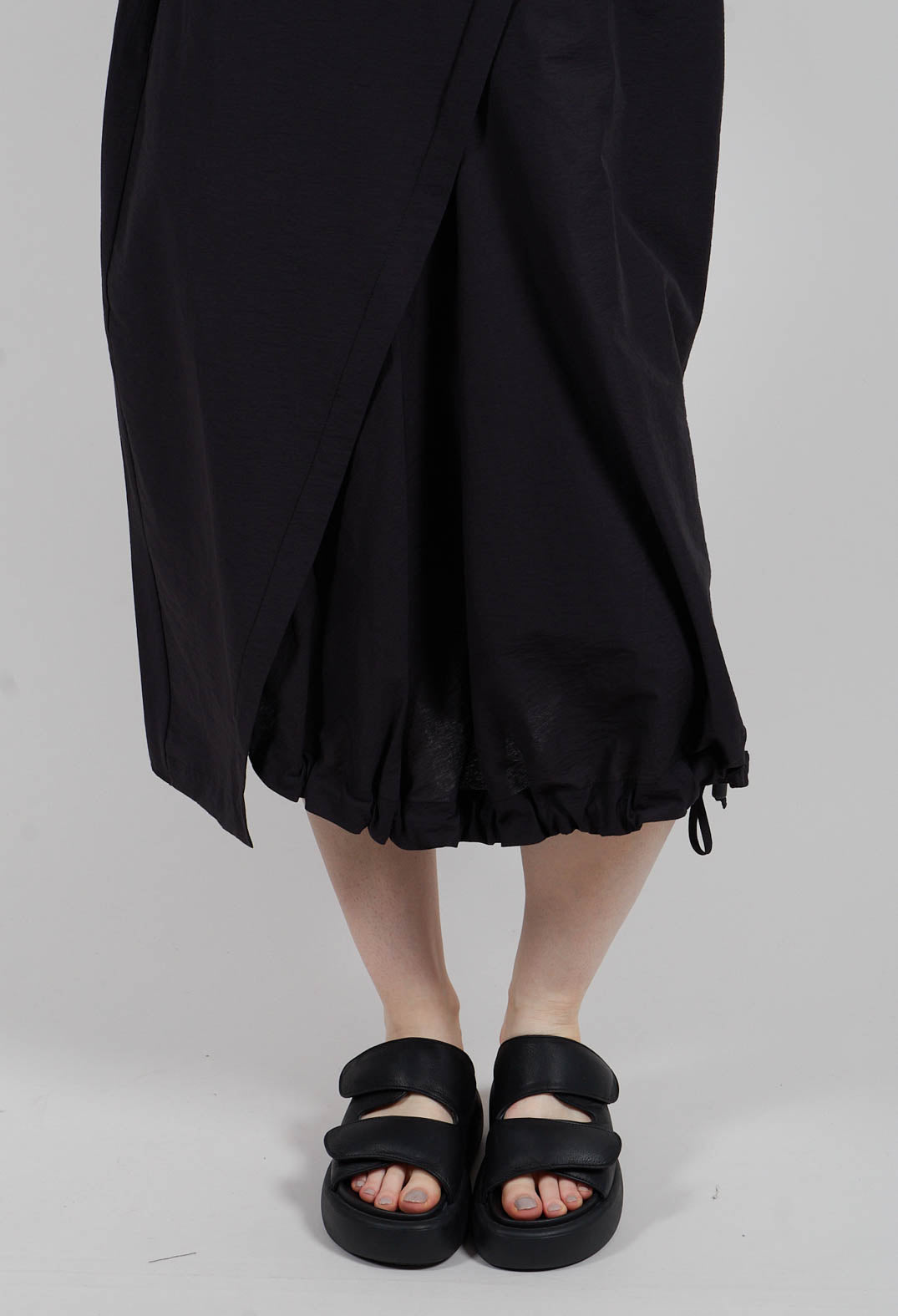 Asymmetric Tunic in Black