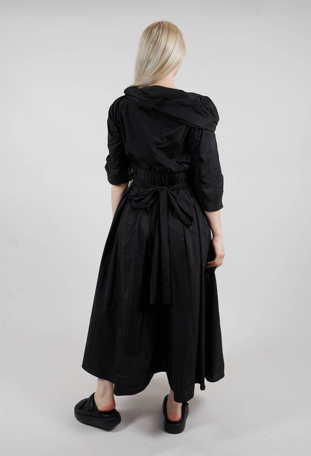 Belted Dress in Black
