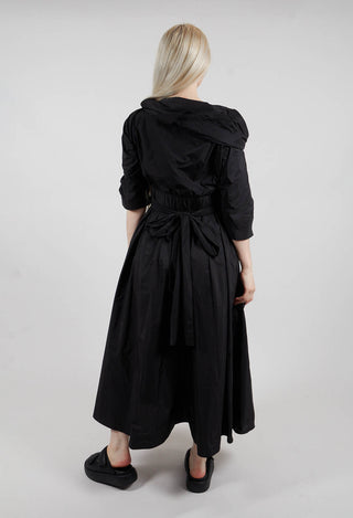 Belted Dress in Black