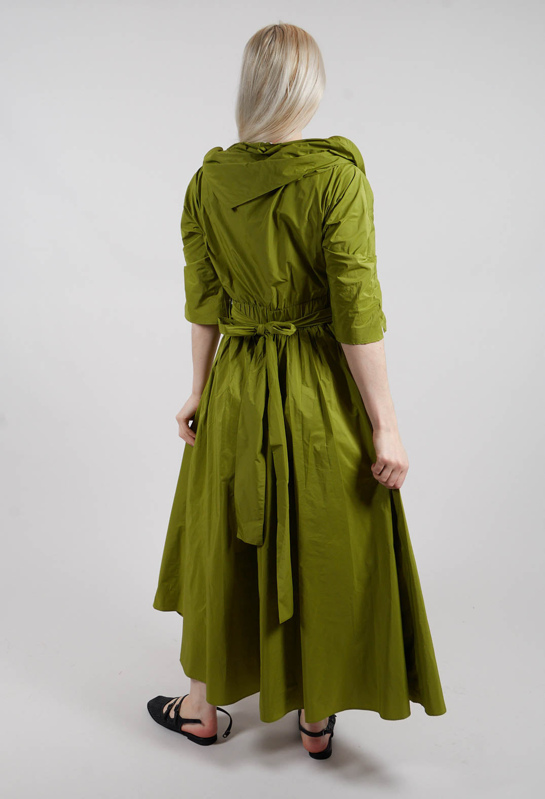 Belted Dress in Grass