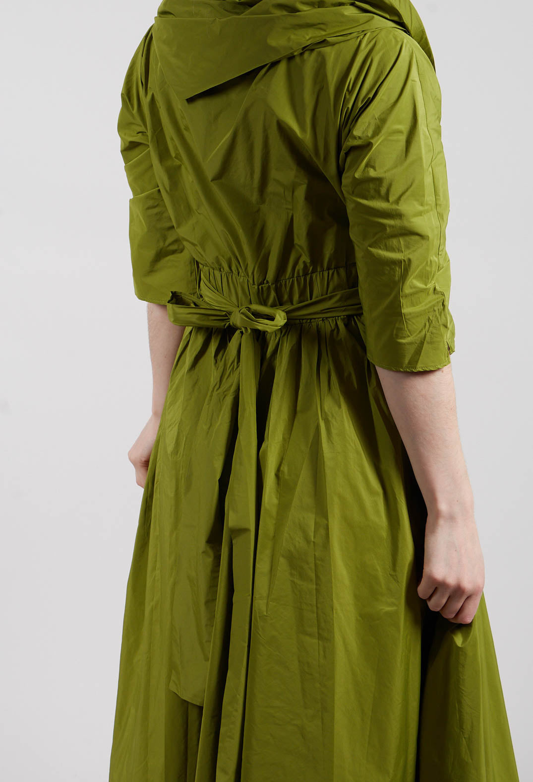 Belted Dress in Grass