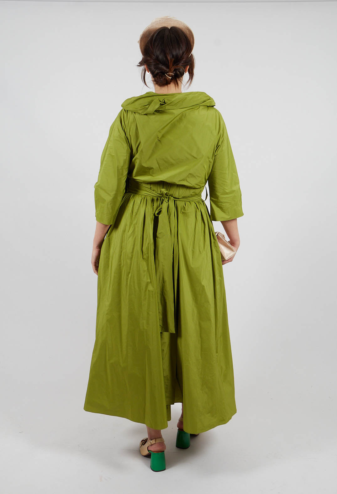 Belted Dress in Grass