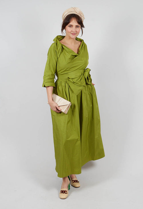 Belted Dress in Grass
