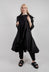 Balloon Skirt Dress in Black