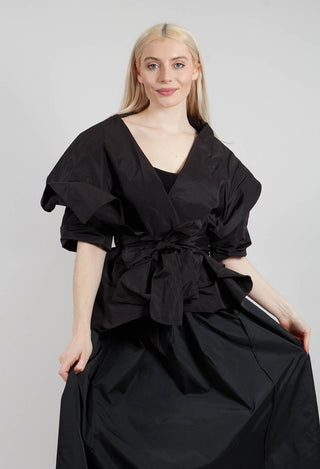 Belted Jacket in Black