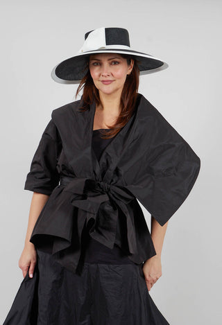 Belted Jacket in Black