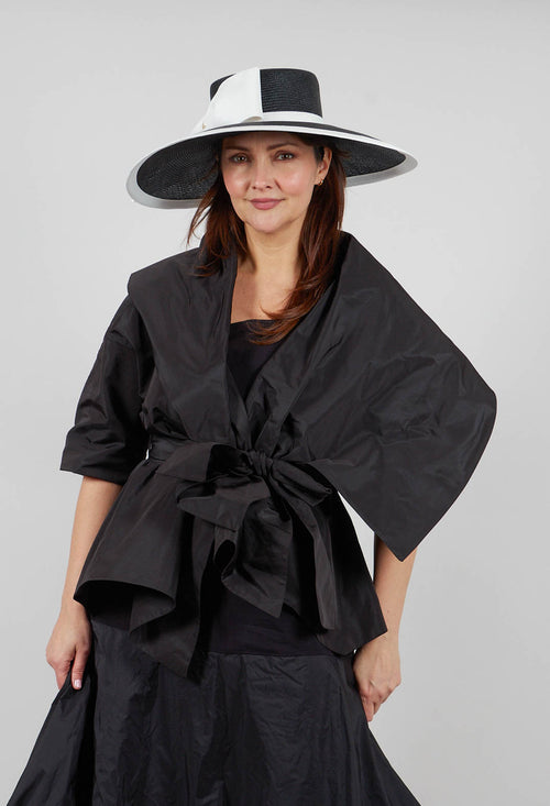 Belted Jacket in Black
