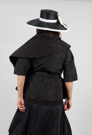 Belted Jacket in Black