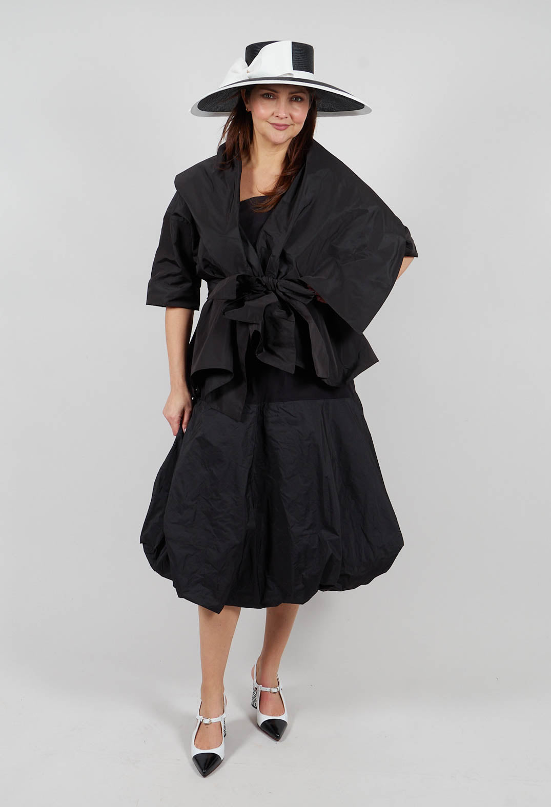 Belted Jacket in Black