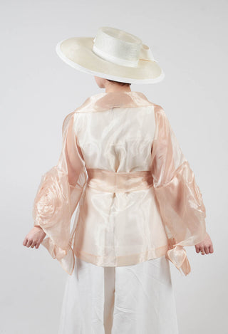 Sheer Jacket in Beige