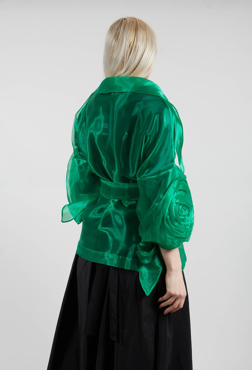 Sheer Jacket in Green