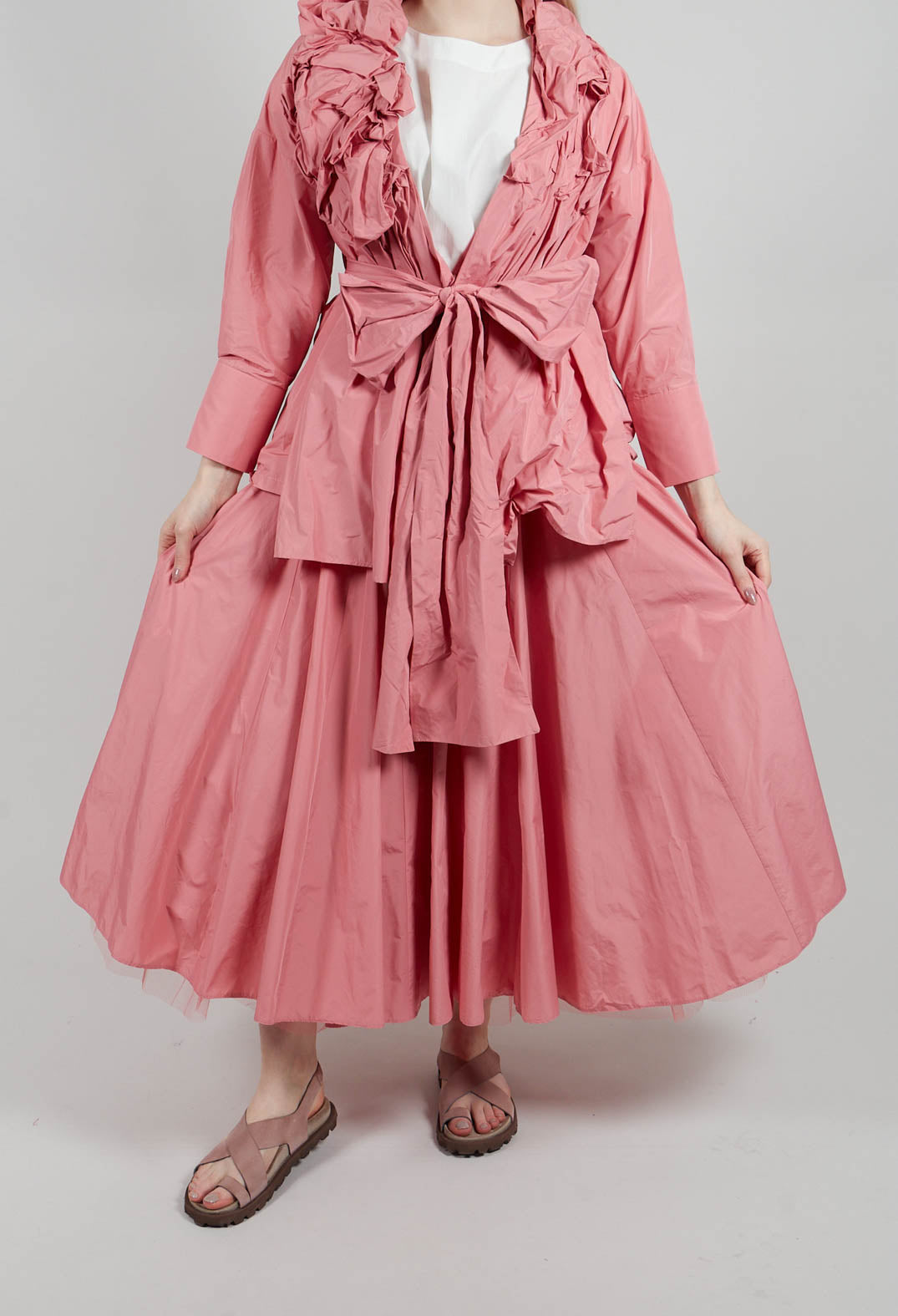 A-Line Skirt in Peach