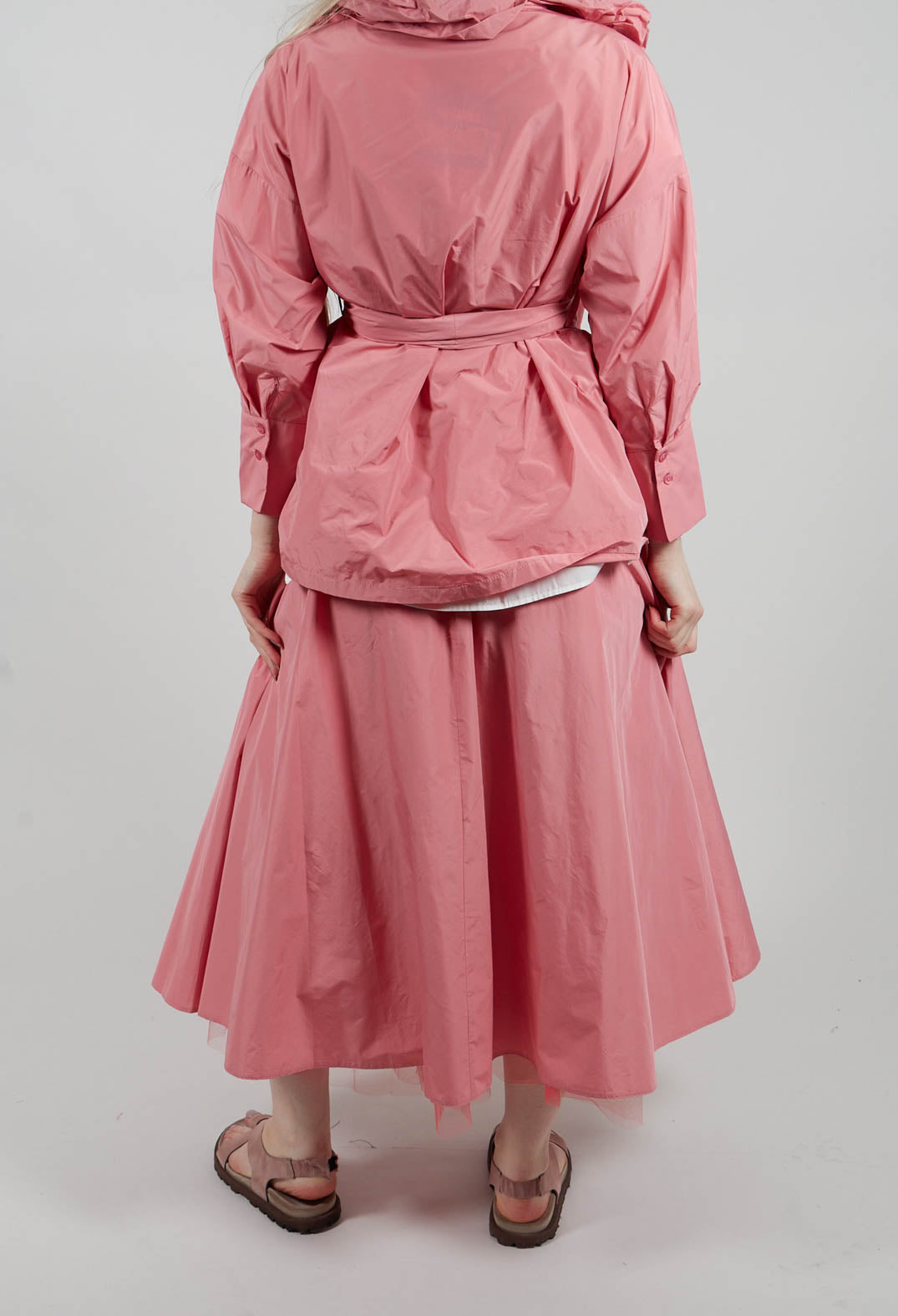 A-Line Skirt in Peach