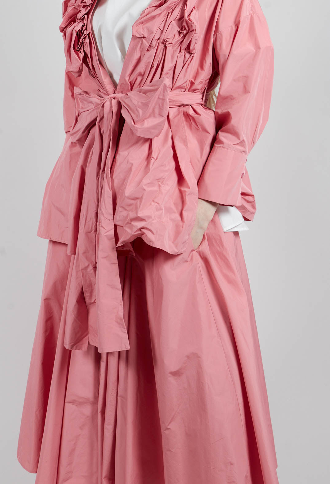 A-Line Skirt in Peach