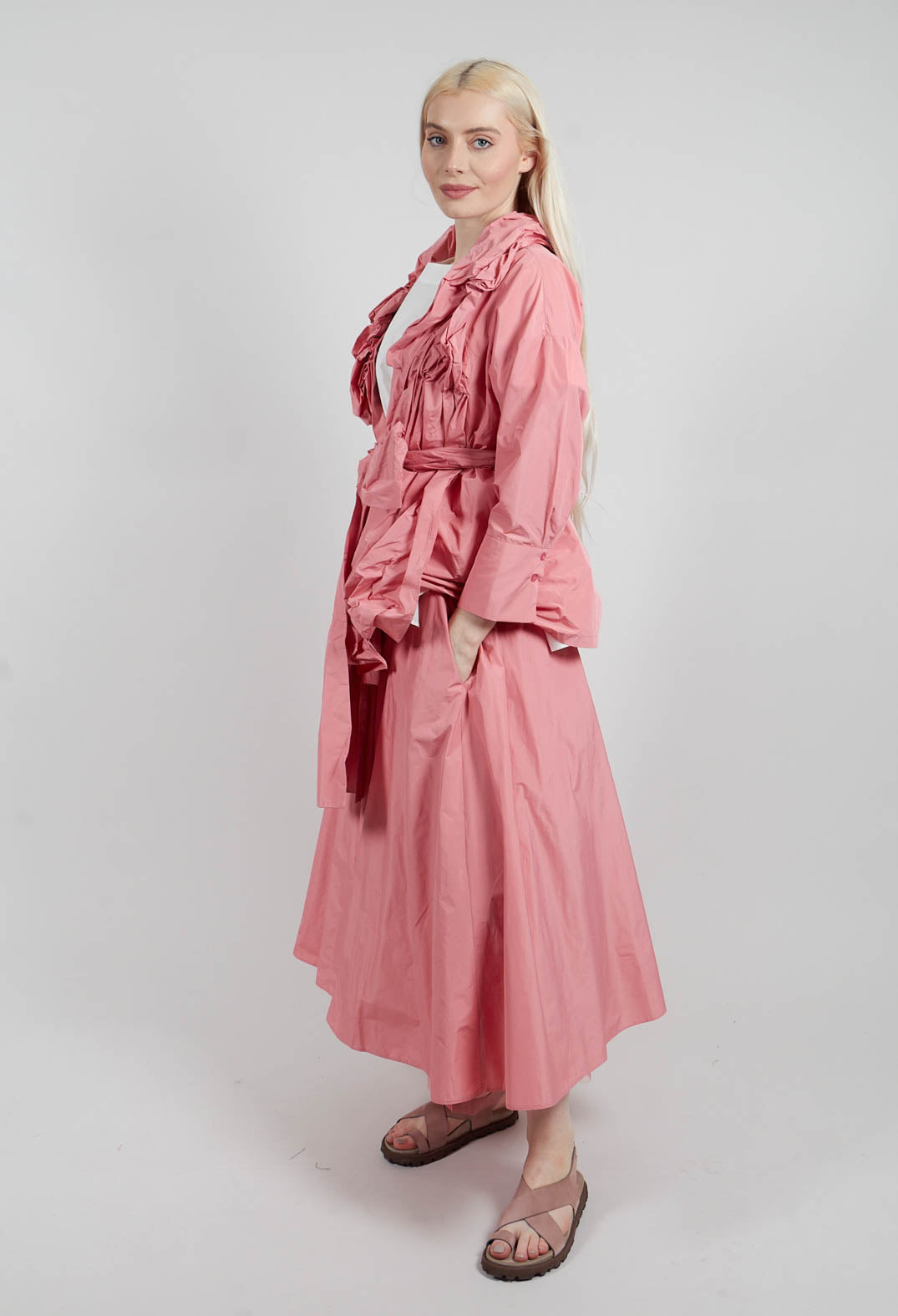 A-Line Skirt in Peach