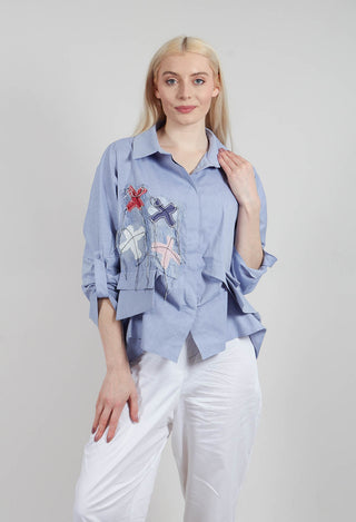 Pocket Shirt in Baby Blue