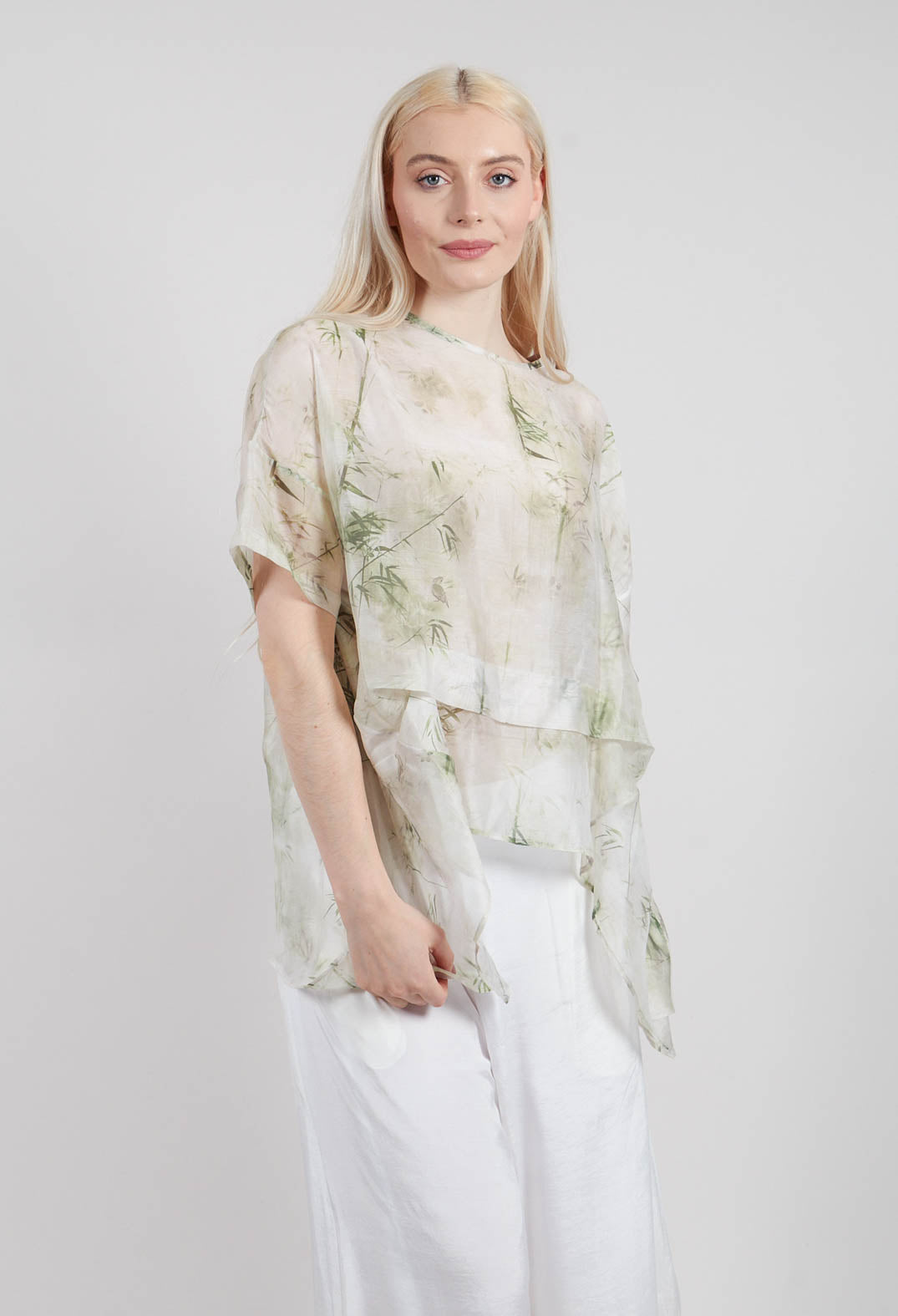 Sheer Asymmetric Top in Original