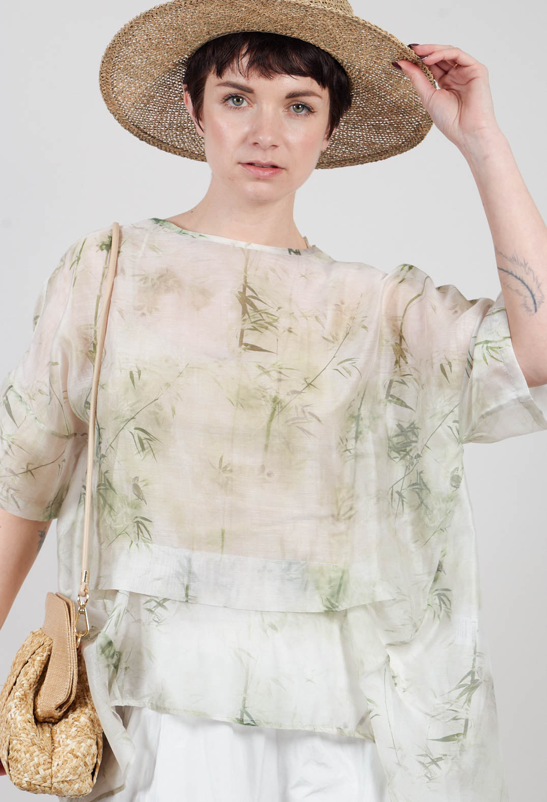 Sheer Asymmetric Top in Original