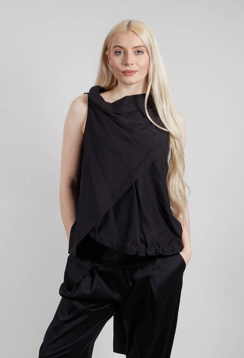 Diagonal Top in Black