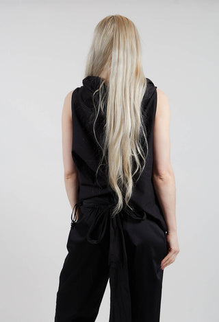 Diagonal Top in Black