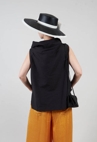 Diagonal Top in Black