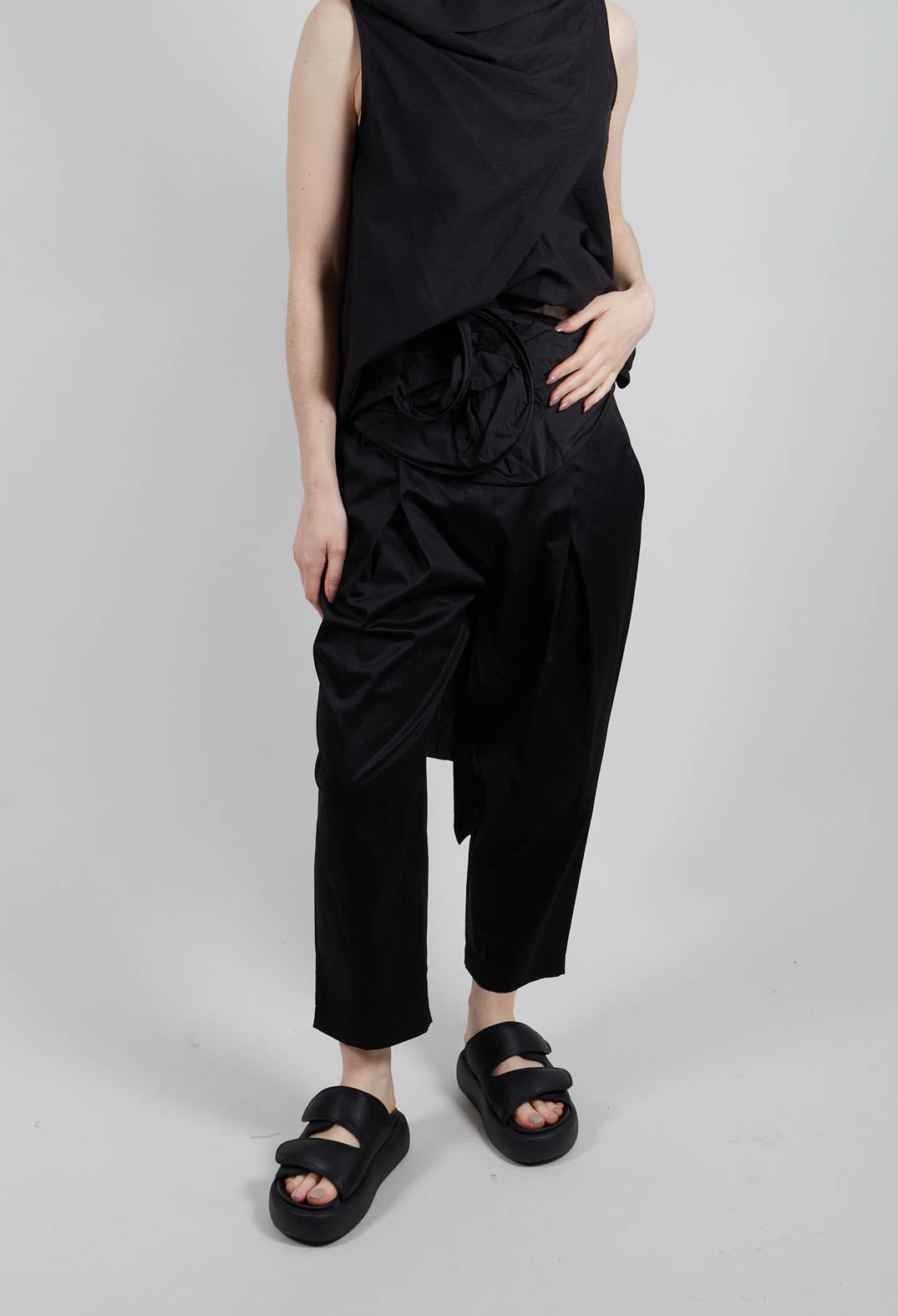 Sash Trousers in Black
