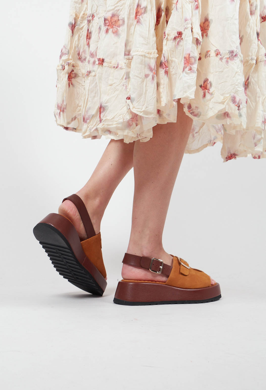 Ikasu Shoes in Ante Cognac