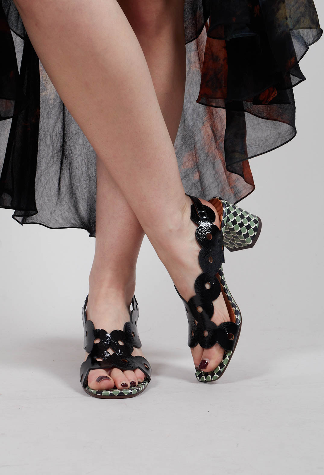Ryed Shoes in Tego Jade