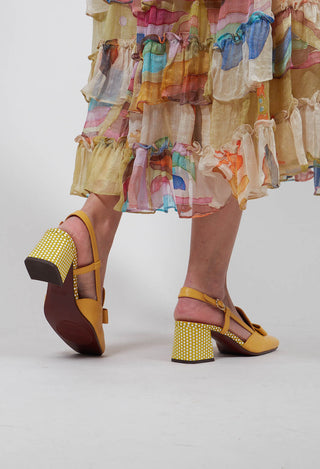 Vyla Shoes in Dotto Lemon