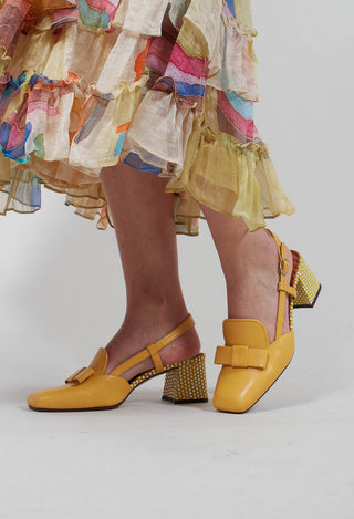 Vyla Shoes in Dotto Lemon