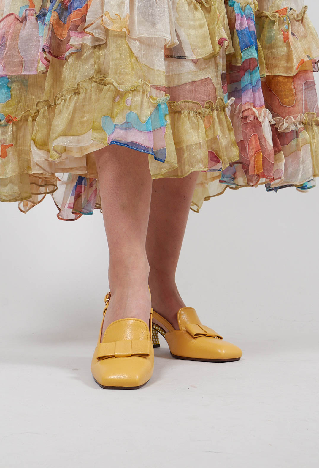 Vyla Shoes in Dotto Lemon