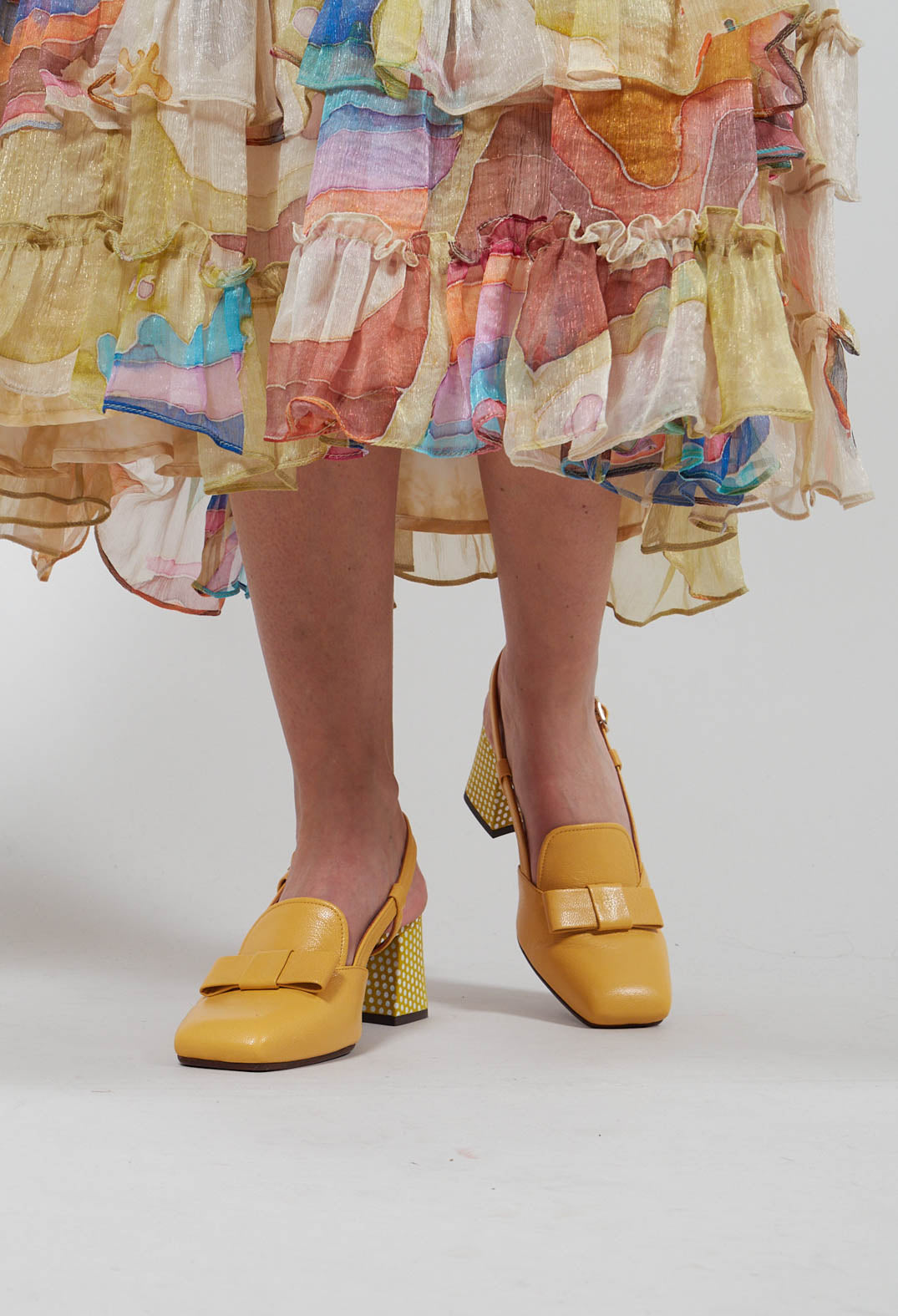 Vyla Shoes in Dotto Lemon