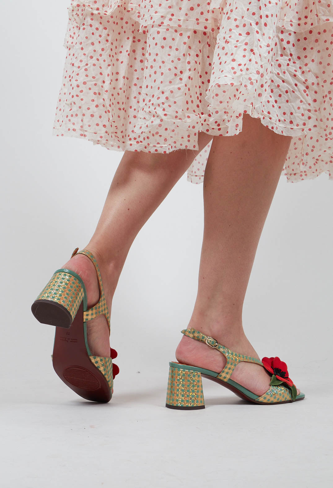Rymane Shoes in Sucre Jade