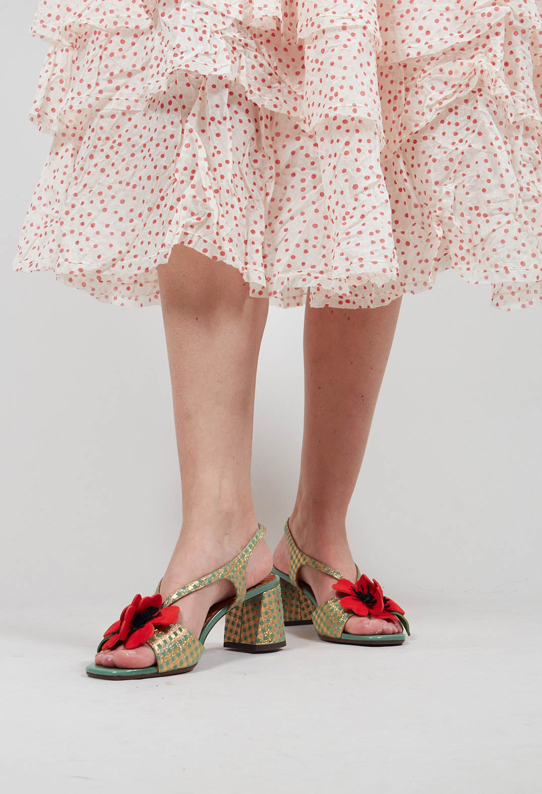 Rymane Shoes in Sucre Jade