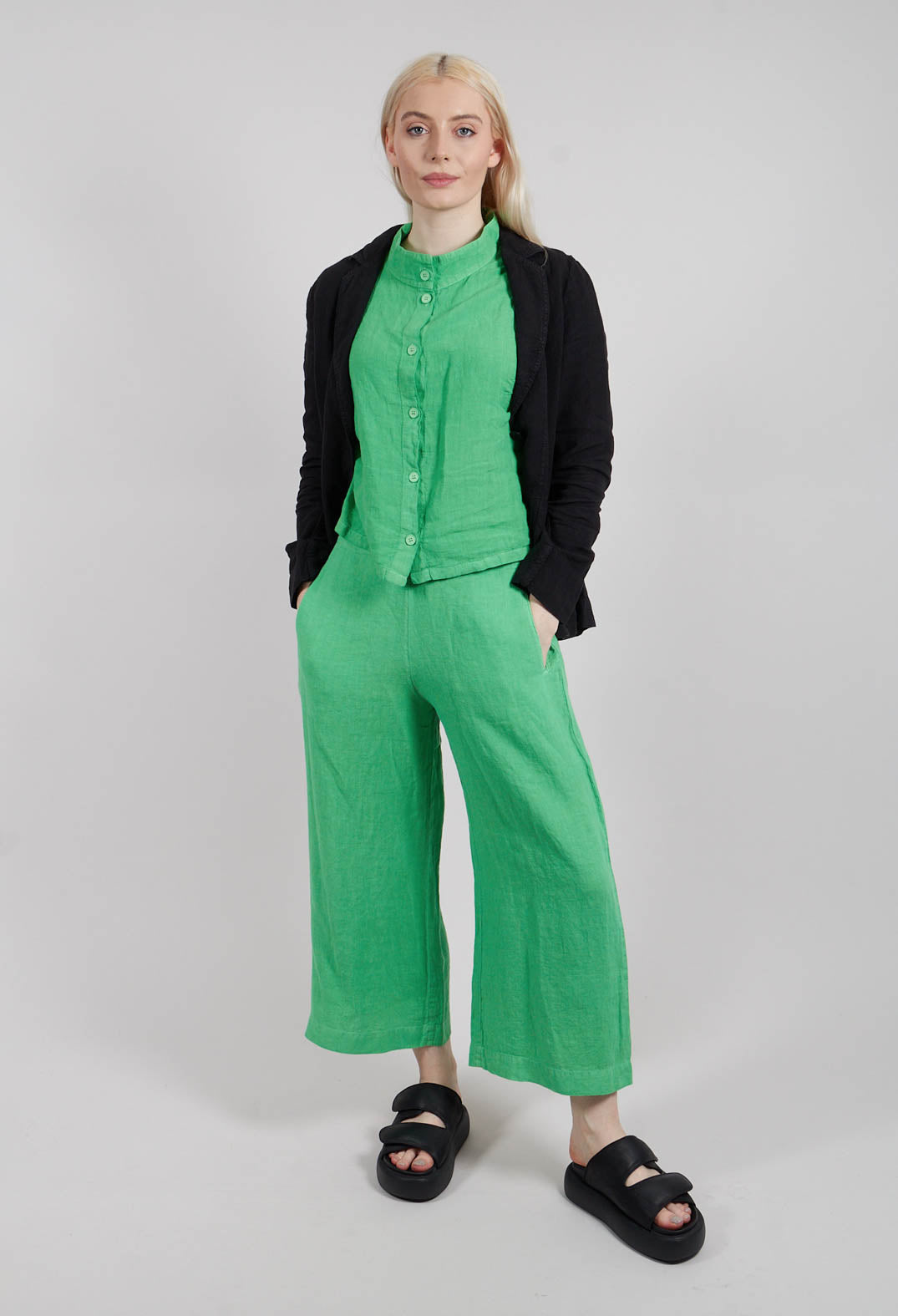 Skara Pants in Spring Fern