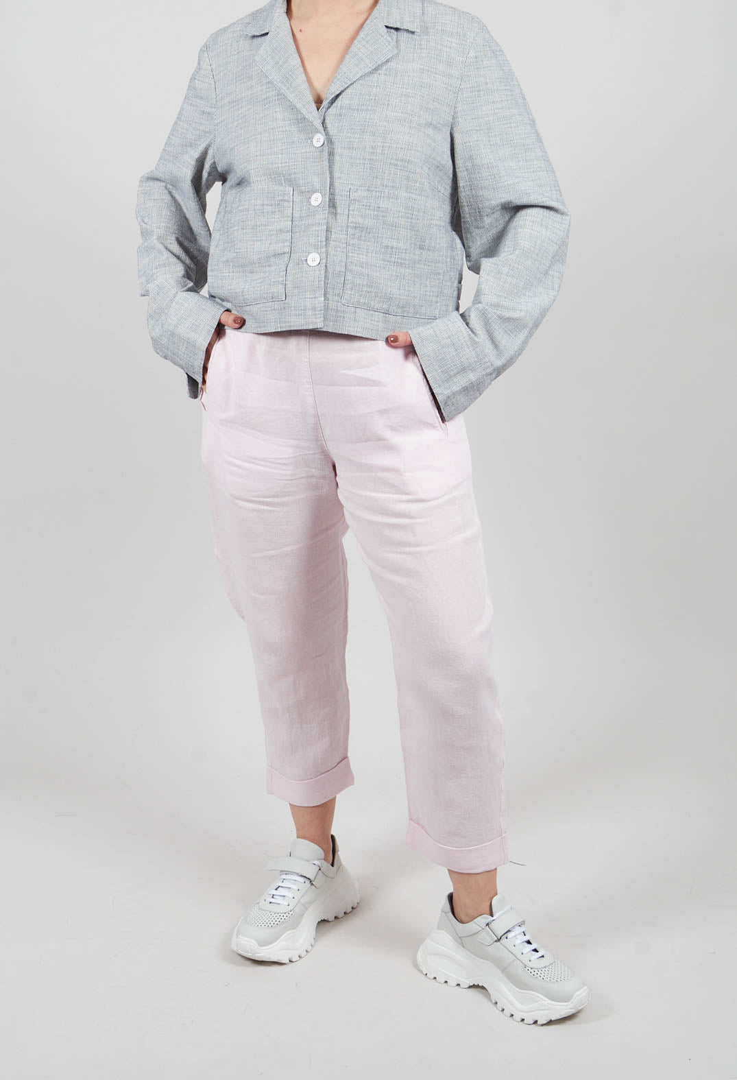 Geisha Pants in Rosebud