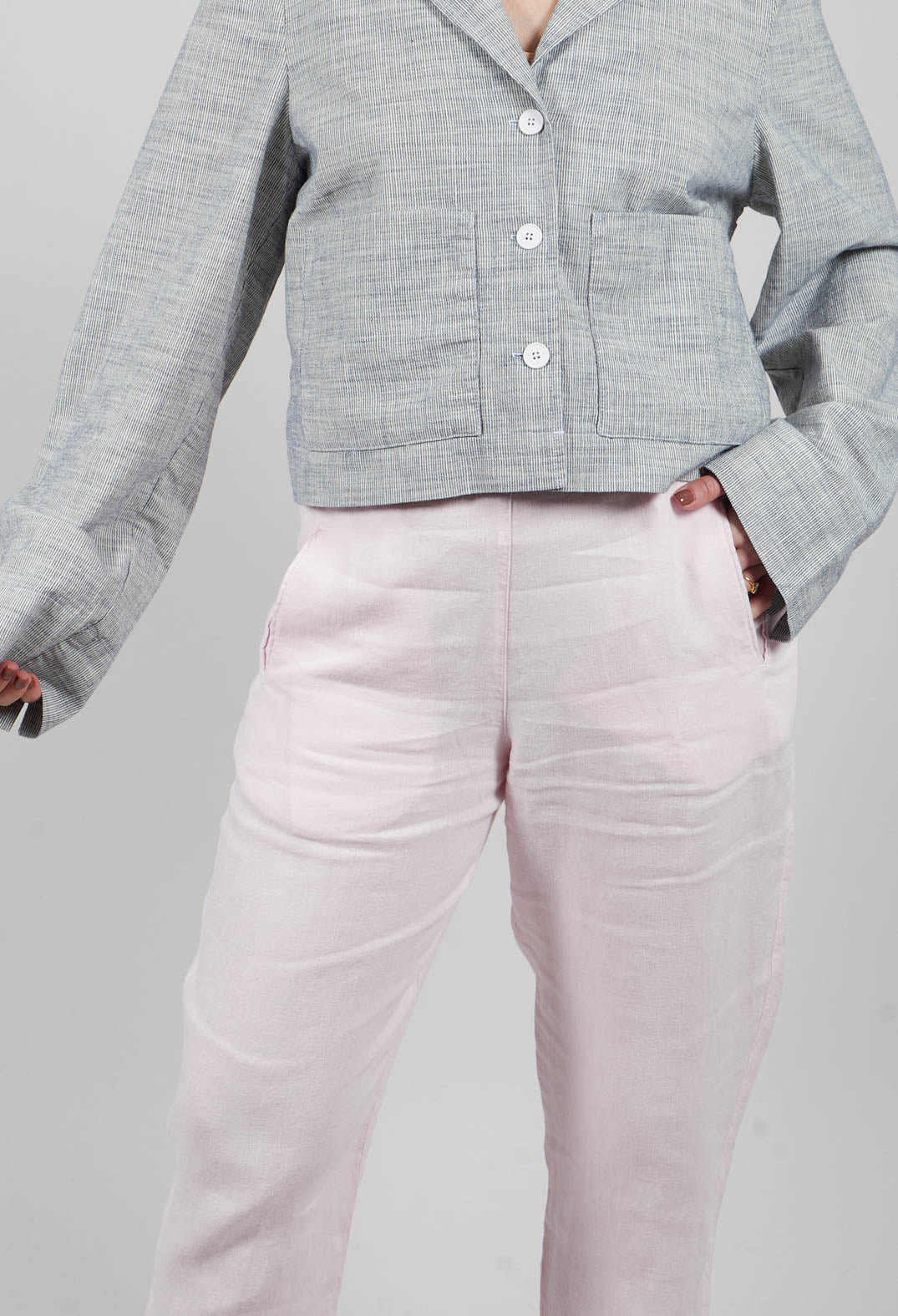 Geisha Pants in Rosebud