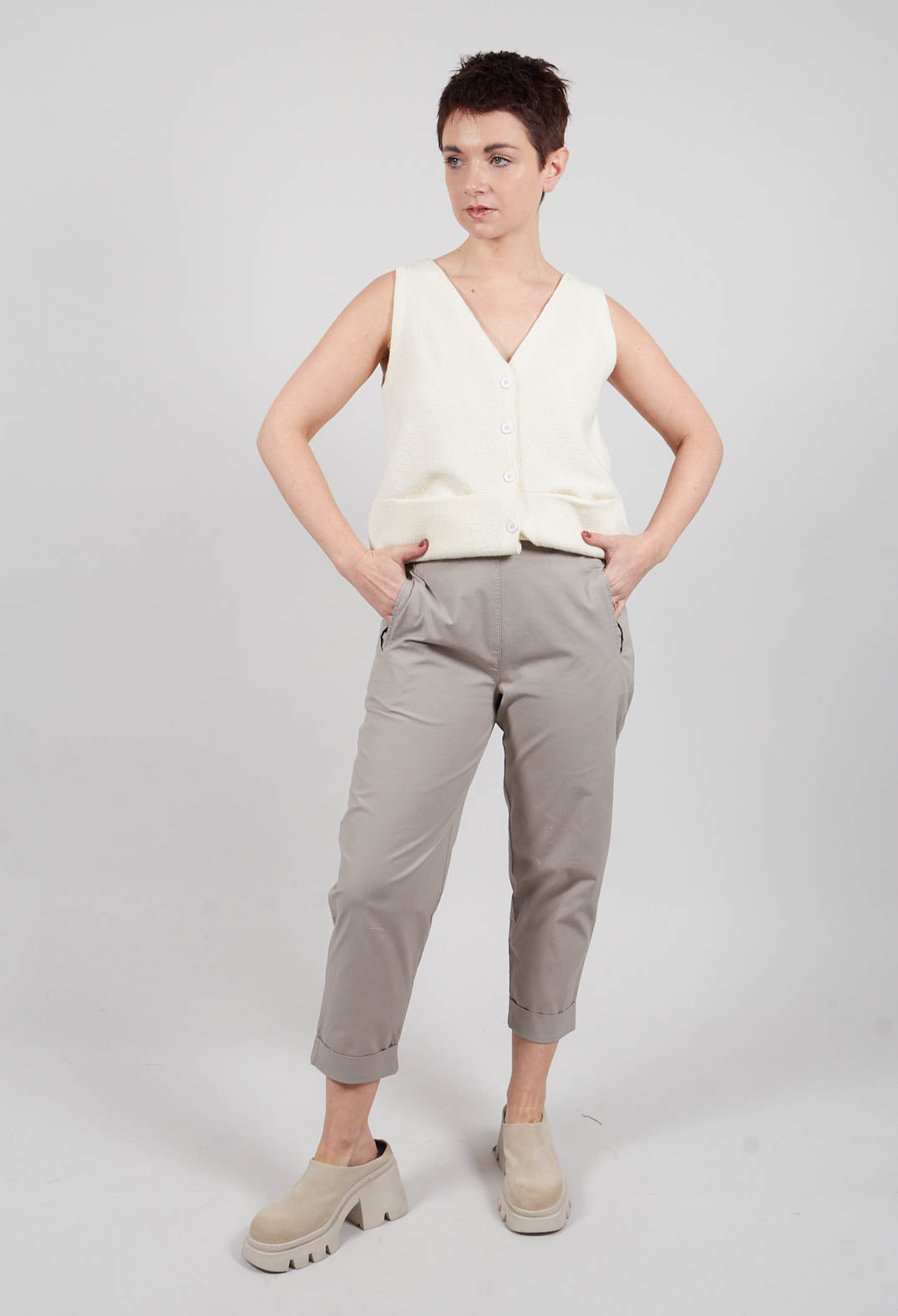 Geisha Pants in Alga