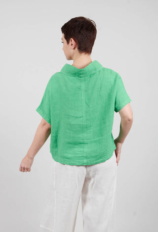 Diva Shirt in Spring Fern