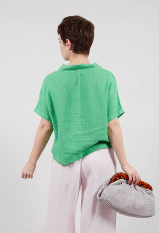 Diva Shirt in Spring Fern