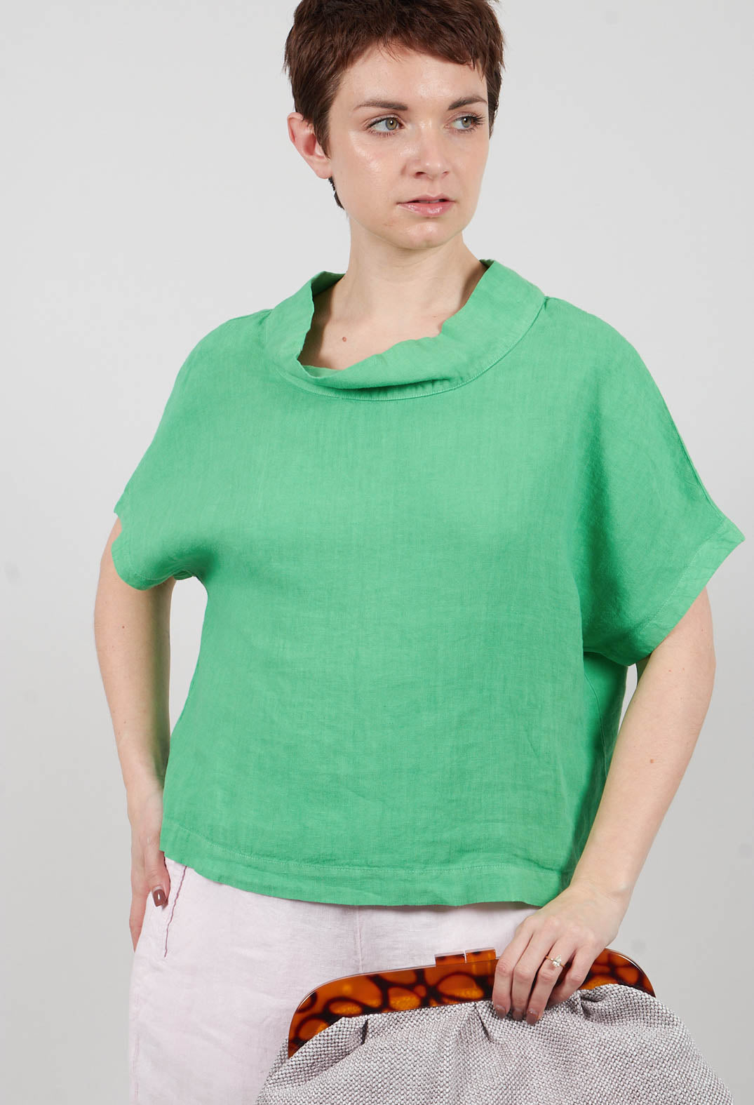 Diva Shirt in Spring Fern