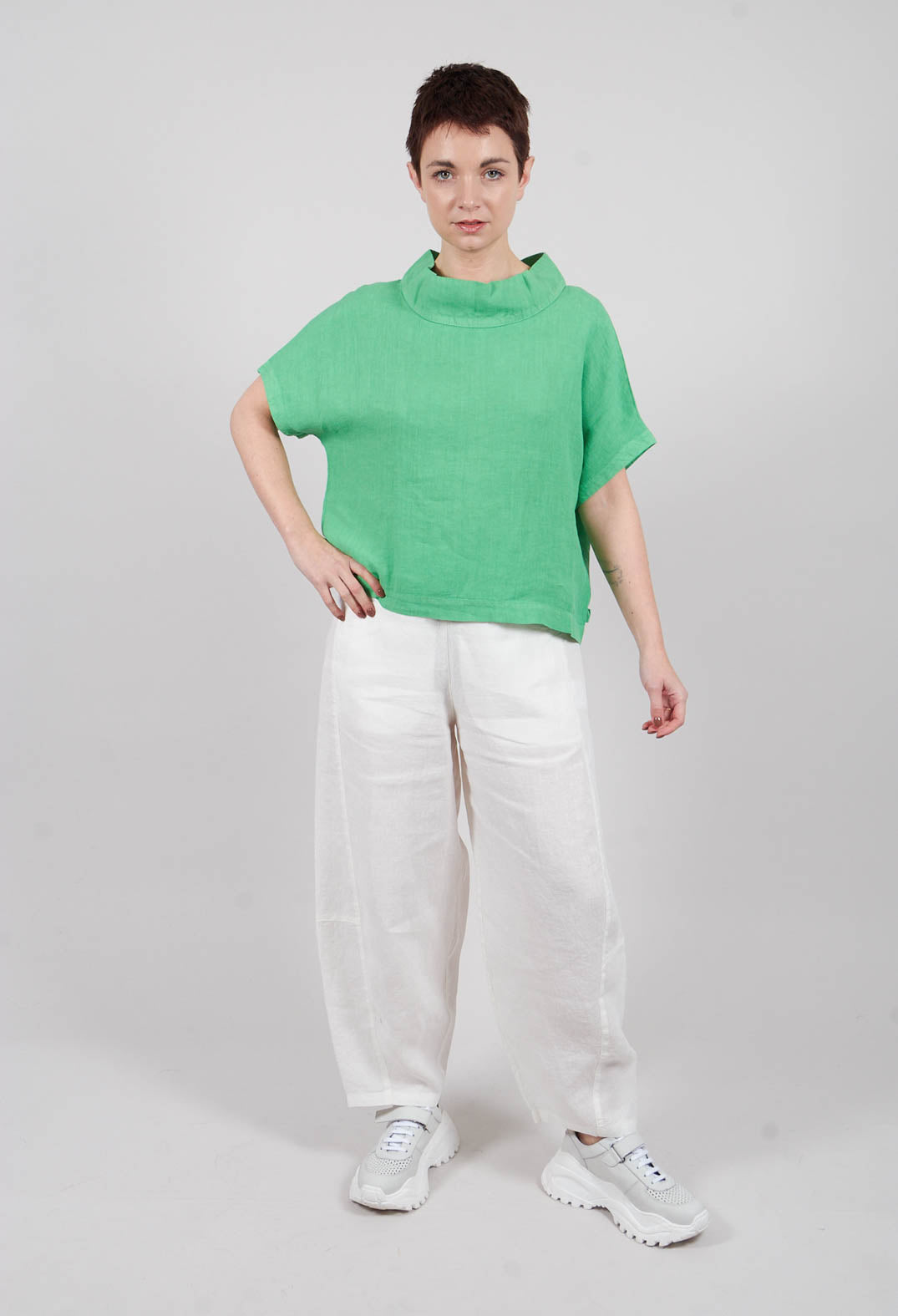 Diva Shirt in Spring Fern