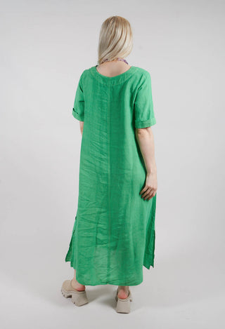 Zaris Dress in Spring Fern