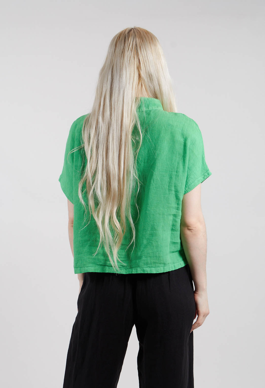 Divun Divun Reversible Shirt in Spring Fern – Olivia May